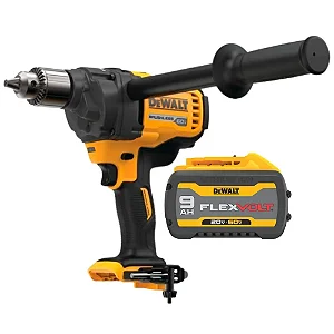 Combo Furadeira Mixer E-Clutch a Bateria 1/2 Pol. 60V + Bateria 20V / 60V 9,0Ah Flexvolt Li-Ion - DEWALT-K7033