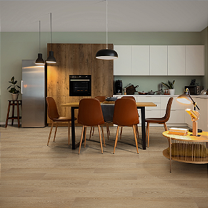 Piso Vinílico Tarkett Recanto Doma Cor Avelã 208x1230mm (Caixa com 5,13m²)