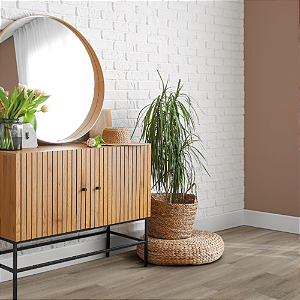 Piso Vinílico Tarkett Recanto Doma Cor Café 208x1230mm (Caixa com 5,13m²)