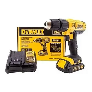 Parafusadeira/Furadeira de Impacto a Bateria 20V Max Li-Ion 1/2 Pol. com Carregador DEWALT-DCD776LC