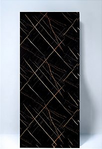 Lastra Vinilica 120x275 Cor Nero D'oro Graddus (Caixa com 6,60m²)