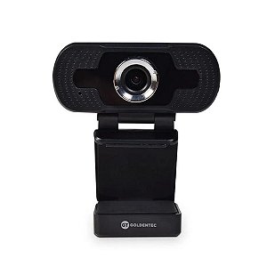 Webcam Full HD 1080p 30fps com Microfone Integrado | Goldentec