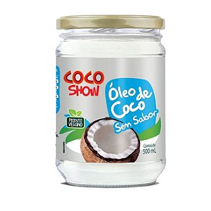 Óleo De Coco Sem Sabor 500ml Coco Show