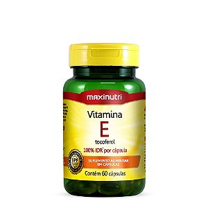 Vitamina E 60 Cápsulas 400mg Maxinutri