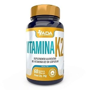 Vitamina K2 60 Cápsulas 400mg ADA