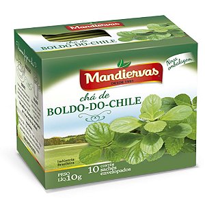 Chá Boldo do Chile Mandiervas 10G
