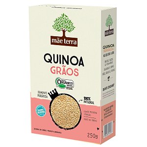 Quinoa em Grãos Orgânico 250G Mãe Terra
