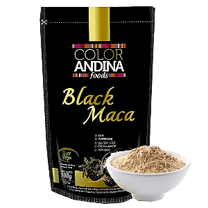 Black Maca 100G Color Andina