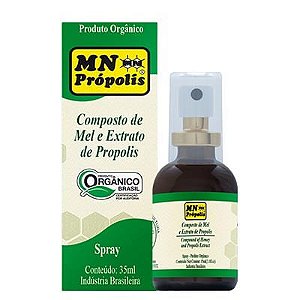 Spray de Mel e Extrato de Própolis 35ml MN Própolis