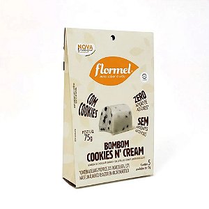 Bombom de Cookies N' Cream 5un x 75g Flormel