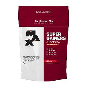 Super Gainers Morango 3Kg Max Titanium