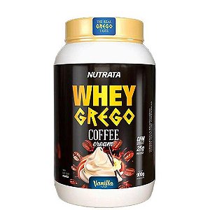 Whey Grego Coffee Cream Baunilha 900G Nutrata