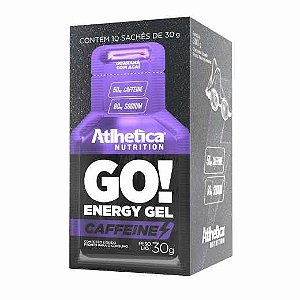 GO! Energy Gel Caffeine 10 Sachês x 30G Atlhetica Nutrition