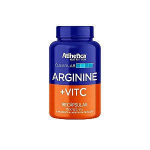 Cleanlab Arginine + Vit C 90 Cápsulas 65g Atlhetica Nutrition