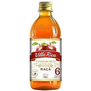Vinagre De Maça 6% 750Ml Villa Rica