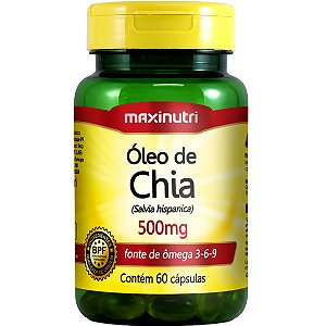 Oleo De Chia 60Cps 500Mg Maxinutri