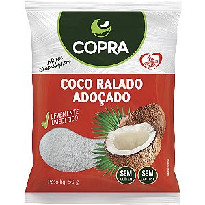 Coco Ralado Medio Umido/Adoc 50G Copra