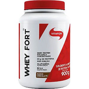 100% Whey Fort 900G Choc Vitafor