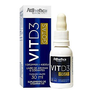 Vitd3 30Ml Atlhetica Nutrition