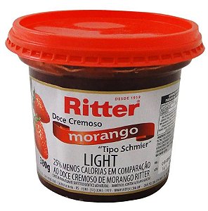 Doce Light Morango 380G Ritter