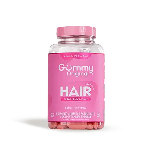 Gummy Hair Vitamin - Suplemento para Cabelo e Unhas (60 gomas)