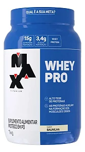 Whey Pro Max Titanium Protein Pro Com Bcaa E Aminoácidos