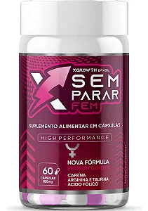 Estimulante Sexual Feminino XGrowth - Aumenta Libido C\ Ácido Fólico