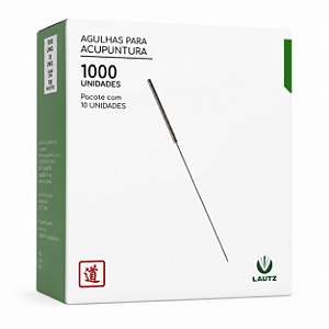 Agulha de Acupuntura Sistêmica Lautz 25x30 Importada – Cx c/ 1000