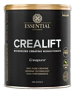 Creatina Monohidratada Crealift Essential Nutrition 300g 100% Creapure