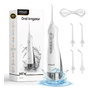 Irrigador Oral Portátil Mornwell D52 Limpador de Dentes Bivolt