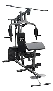 Estação de Musculação WCT 80kg Fitness – Cinza e Preto
