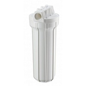 Carcaça Filtro 10" Branca 1/2 com Refil Interno – Porta Filtro com Tampa Rosca