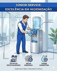 Higienização de Bebedouro Industrial – Limpeza e Sanitização Profissional