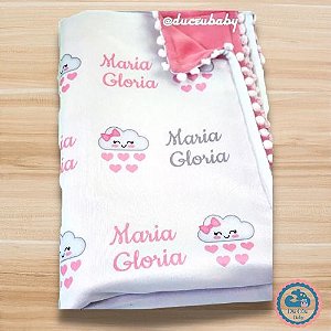 Manta Baby personalizado "NUVENS"