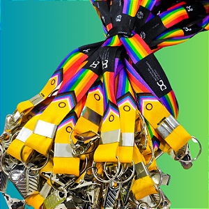 Cordão Personalizado para Crachá 12 mm