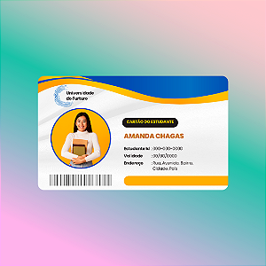 Carteirinha RFID 13,56 khz