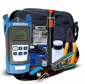 kit ferramenta fibra ótica tth com 10 peças