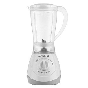 Liquidificador Mondial Easy Power L-550-W + Branco 2 Velocidades 550W
