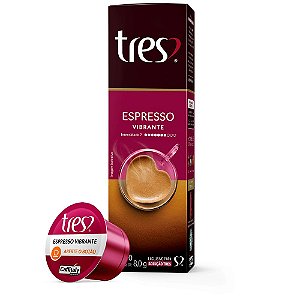 Cápsula Café Expresso Vibrante Três Corações