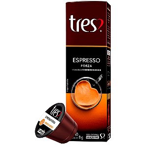 Cápsula Café Espresso Forza 3 Três Corações