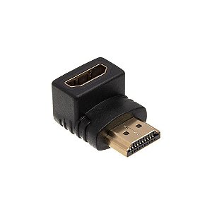 Conector HDMI M para HDMI F 90º 1.2.58