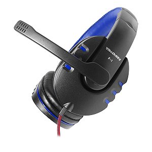 Headset Gamer TecDrive F-1 Azul