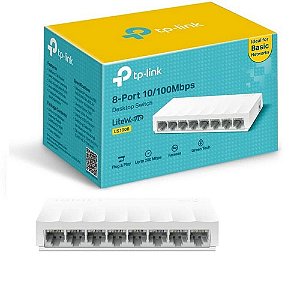 Switch Tp-Link 8 Portas TL-LS1008