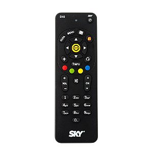 Controle Remoto Receptor SKY D40