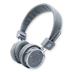 Headphone Knup KP-367 Bluetooth Cinza