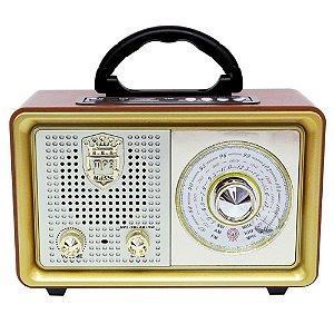 Rádio Retrô Song Star SS-660UBT FM/AM/SW-USB/TF