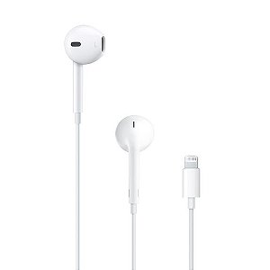 Fone Earpods Apple Lightning MMTN2AM/A Branco