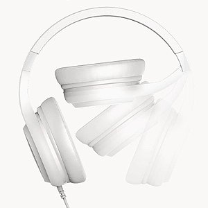 Headphone Motorola Pulse 120 com Fio Branco