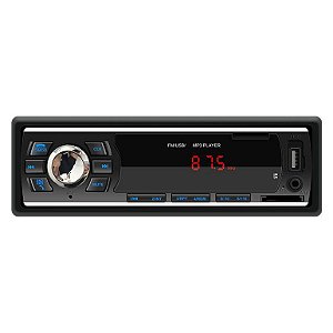 Auto Rádio MP3 USB Bluetooth Xbtqd 6249