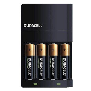Carregador de Pilhas AA/AAA DX1500 Duracell com 4